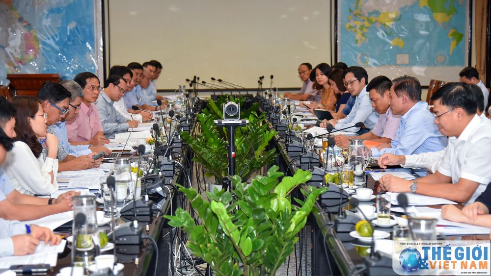 Hội nghị Ban Chấp hành Đảng bộ Bộ Ngoại giao lần thứ 2 hoi nghi ban chap hanh dang bo bo ngoai giao lan thu 2