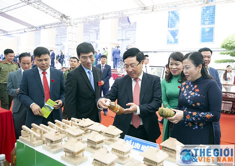 Phó Thủ tướng Phạm Bình Minh: Thái Nguyên phấn đấu trở thành trung tâm công nghiệp hiện đại Phó Thủ tướng Phạm Bình Minh: Thái Nguyên phấn đấu trở thành trung tâm công nghiệp hiện đại