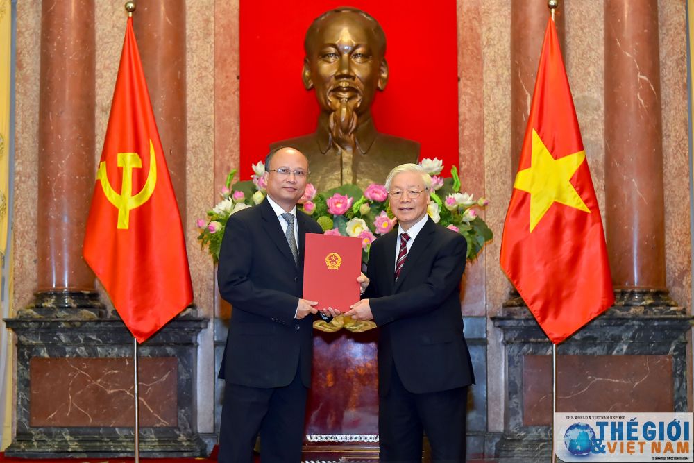 Tổng Bí thư, Chủ tịch nước trao Quyết định bổ nhiệm các Đại sứ nhiệm kỳ 2020-2023