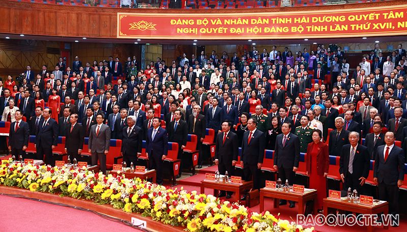 Phó Thủ tướng Phạm Bình Minh: Hải Dương phấn đấu trở thành tỉnh công nghiệp theo hướng hiện đại vào năm 2025 Phát biểu của đồng chí Phạm Bình Minh tại Đại hội đại biểu Đảng bộ tỉnh Hải Dương lần thứ XVII