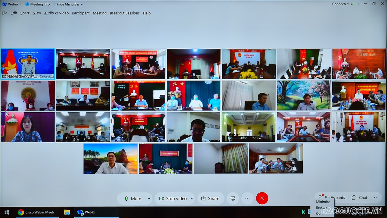 Lấy địa phương làm trung tâm phục vụ, phát huy vai trò tiên phong của đối ngoại địa phương trong bối cảnh mới