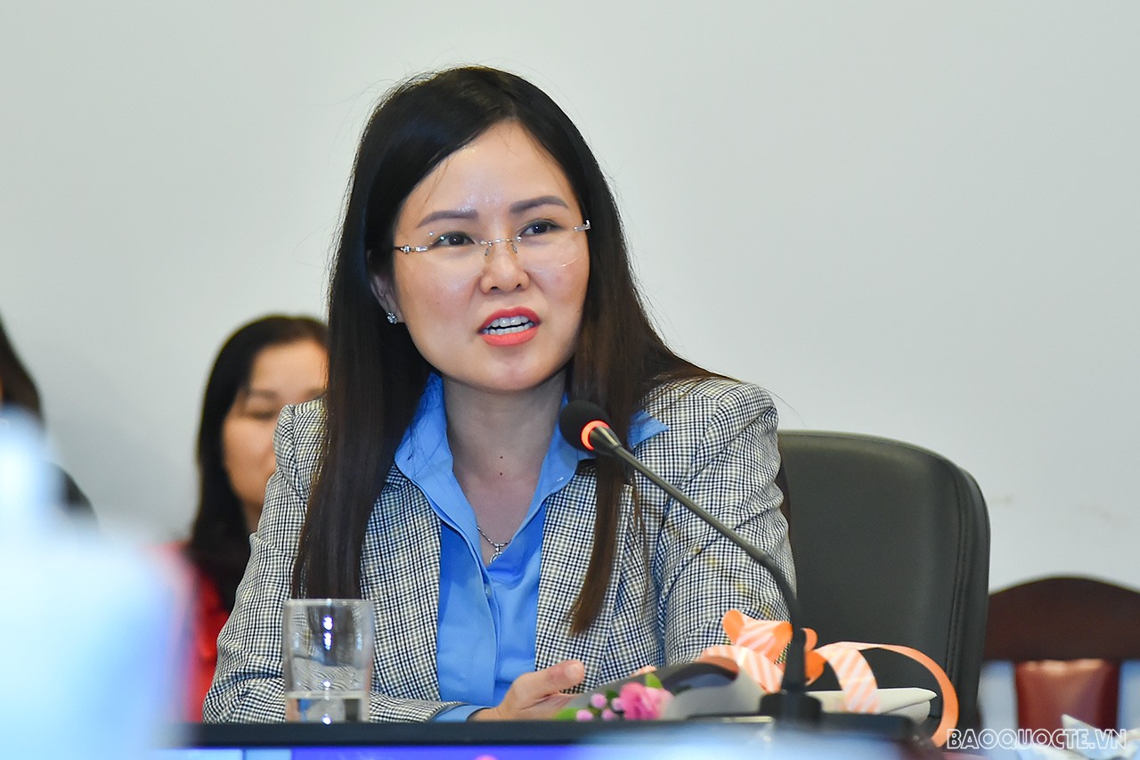 Toàn cảnh Lễ kỷ niệm Ngày Phụ nữ Việt Nam 20/10 của Bộ Ngoại giao qua ảnh