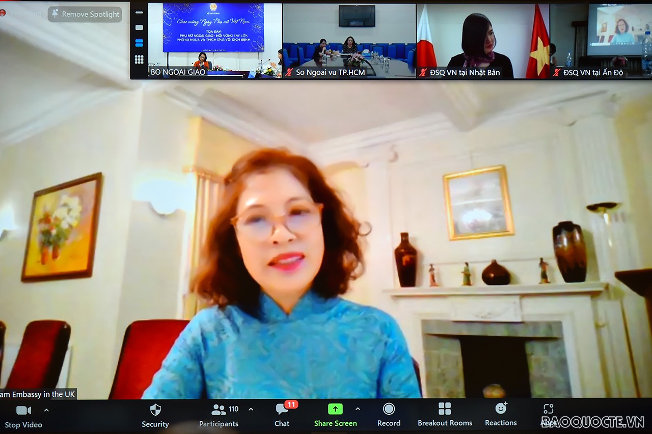 Toàn cảnh Lễ kỷ niệm Ngày Phụ nữ Việt Nam 20/10 của Bộ Ngoại giao qua ảnh