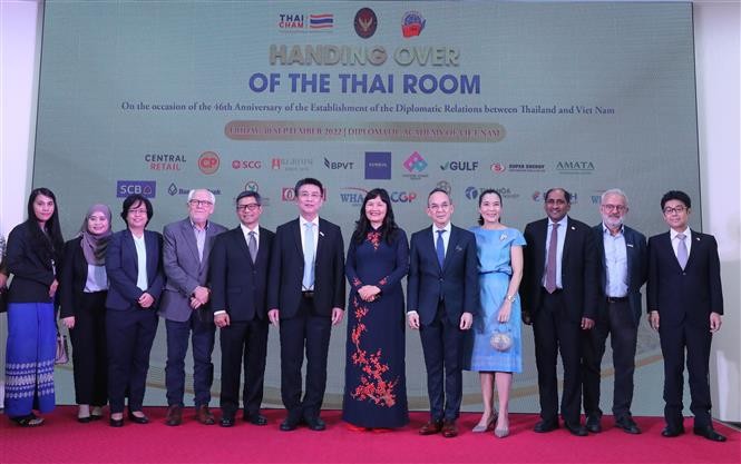 Học viện Ngoại giao khánh thành ‘Phòng Thái Lan’ - nơi thúc đẩy hợp tác trong giáo dục và nghề nghiệp