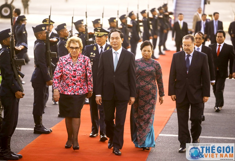 chu tich nuoc tran dai quang den peru du tuan le cap cao apec