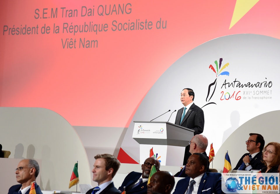 chu tich nuoc phat bieu tai le khai mac hoi nghi cap cao phap ngu