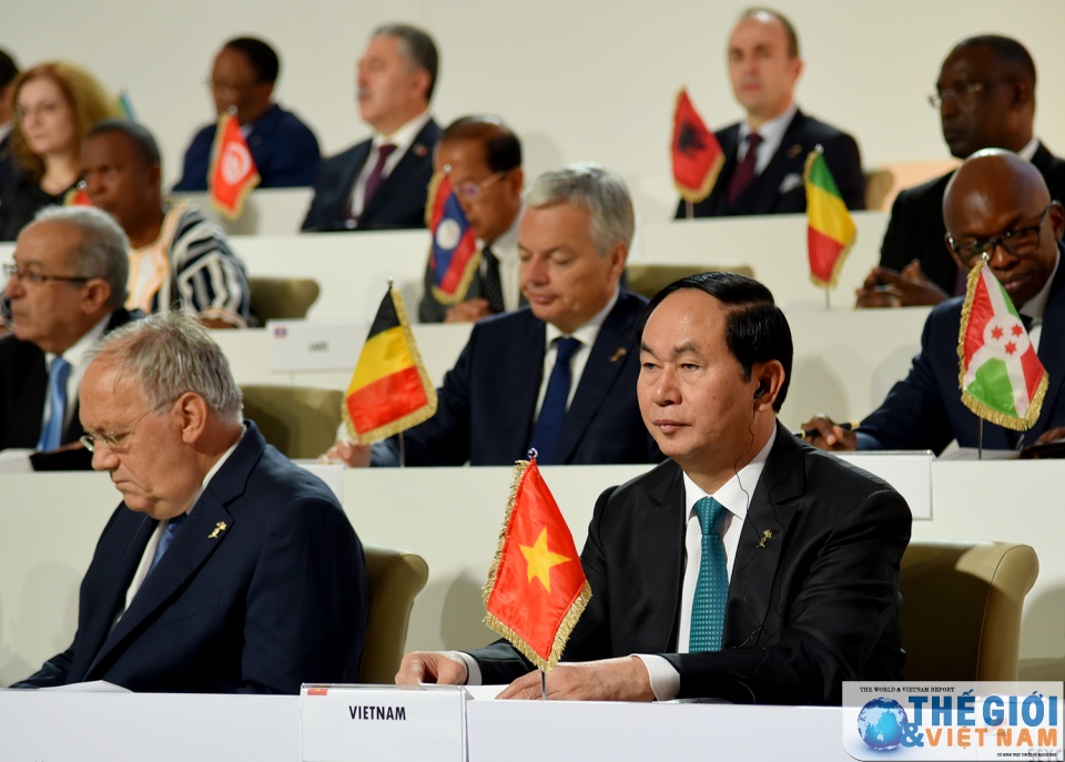 chu tich nuoc phat bieu tai le khai mac hoi nghi cap cao phap ngu