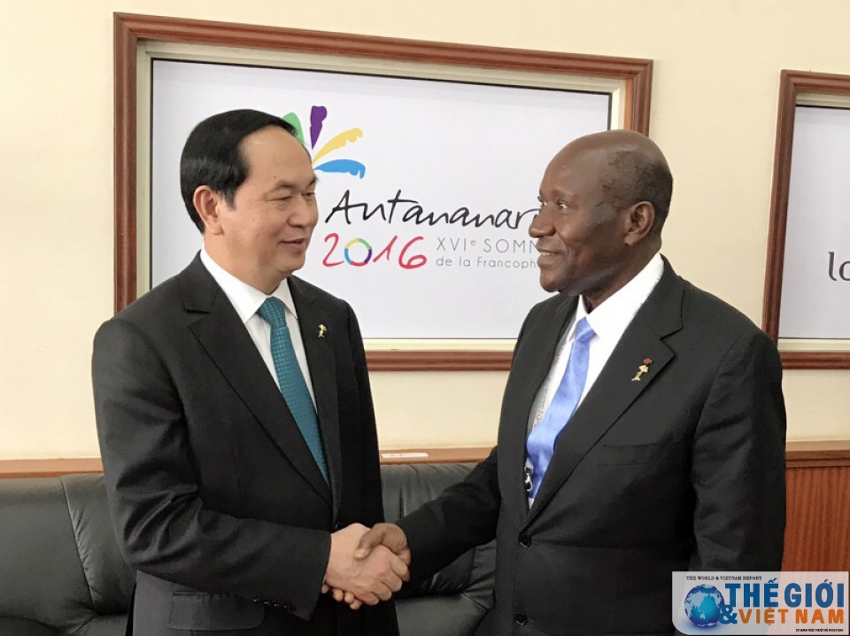 chu tich nuoc tran dai quang tiep xuc song phuong voi lanh dao cac nuoc to chuc phap ngu