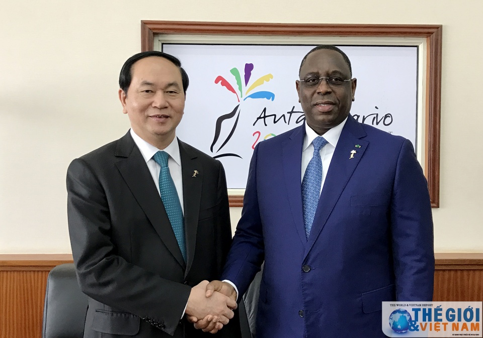 chu tich nuoc tran dai quang tiep xuc song phuong voi lanh dao cac nuoc to chuc phap ngu