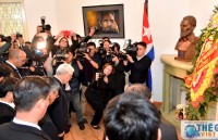 pho thu tuong bo truong ngoai giao pham binh minh vieng chu tich cuba fidel castro