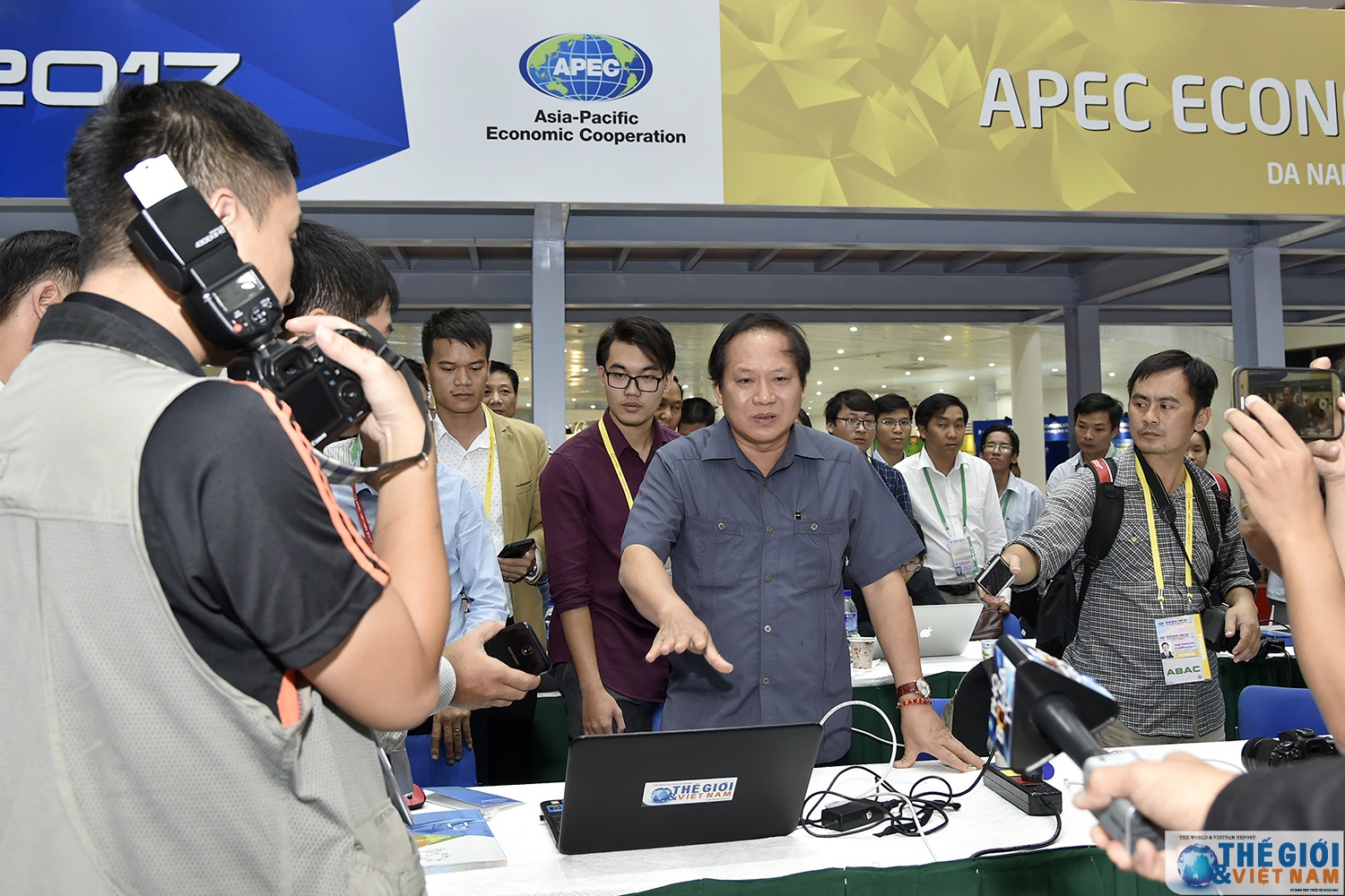 bt truong minh tuan bao dam duong truyen tot nhat cho phong vien tai imc apec 2017