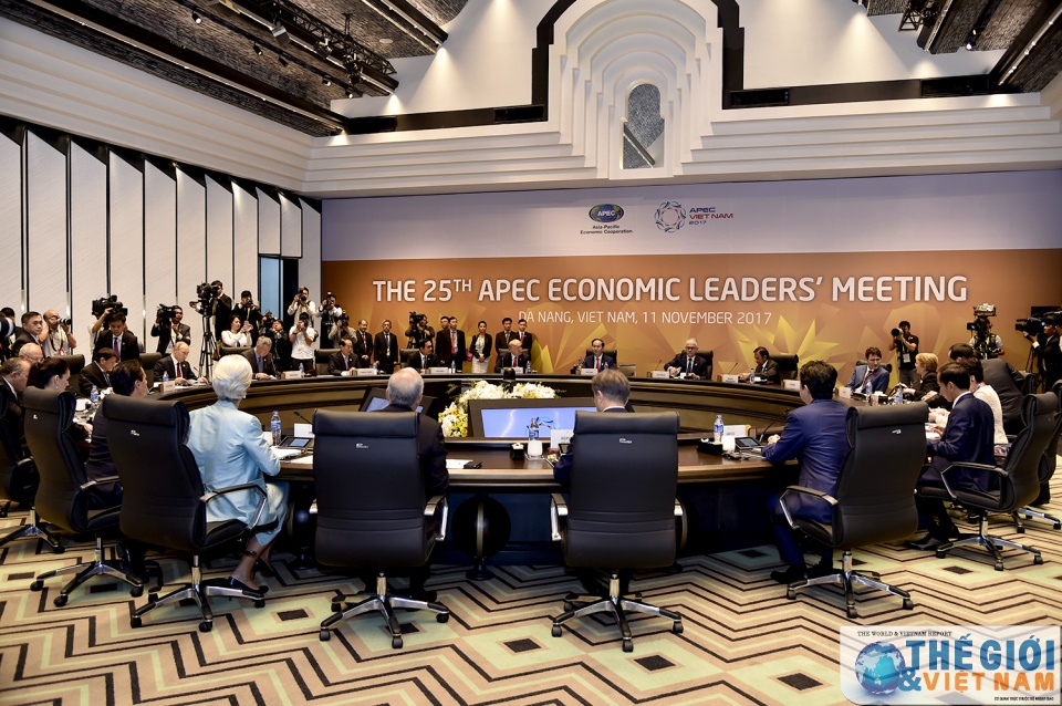 apec 2017 cac nha lanh dao buoc vao phien thao luan quan trong nhat