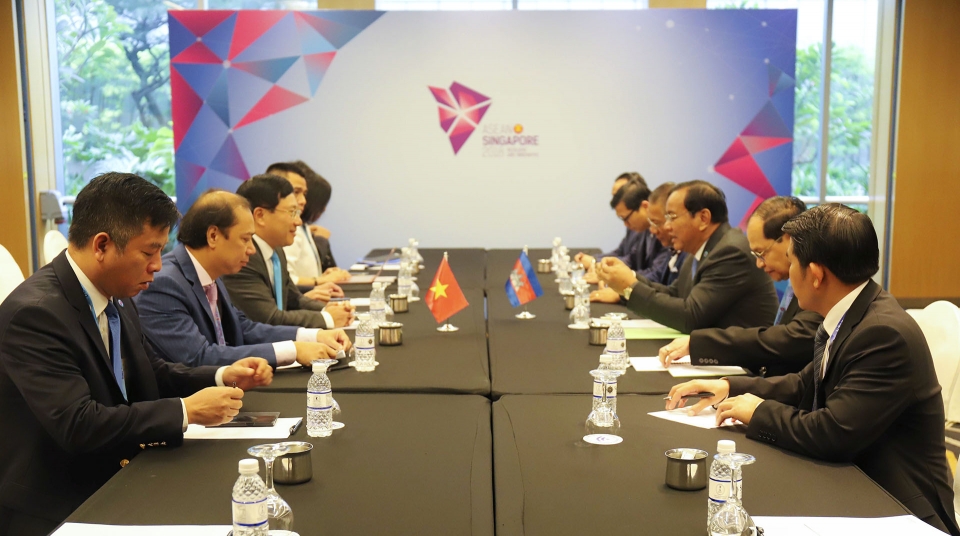 Hoạt động của Phó Thủ tướng Phạm Bình Minh tại Cấp cao ASEAN 33 hoat dong cua pho thu tuong pham binh minh tai cap cao asean 33