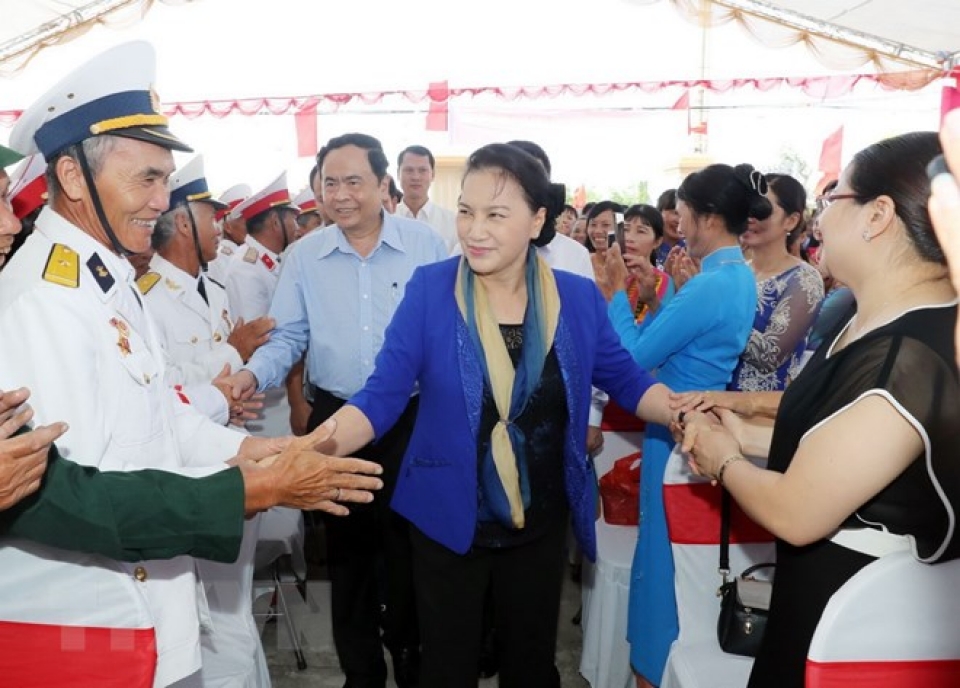 chu tich quoc hoi du ngay hoi dai doan ket toan dan toc tai thai binh