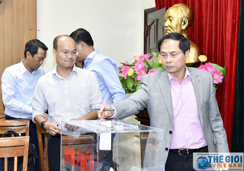 bo ngoai giao gioi thieu nhan su tham gia quy hoach ban chap hanh trung uong nhiem ky 2021 2026