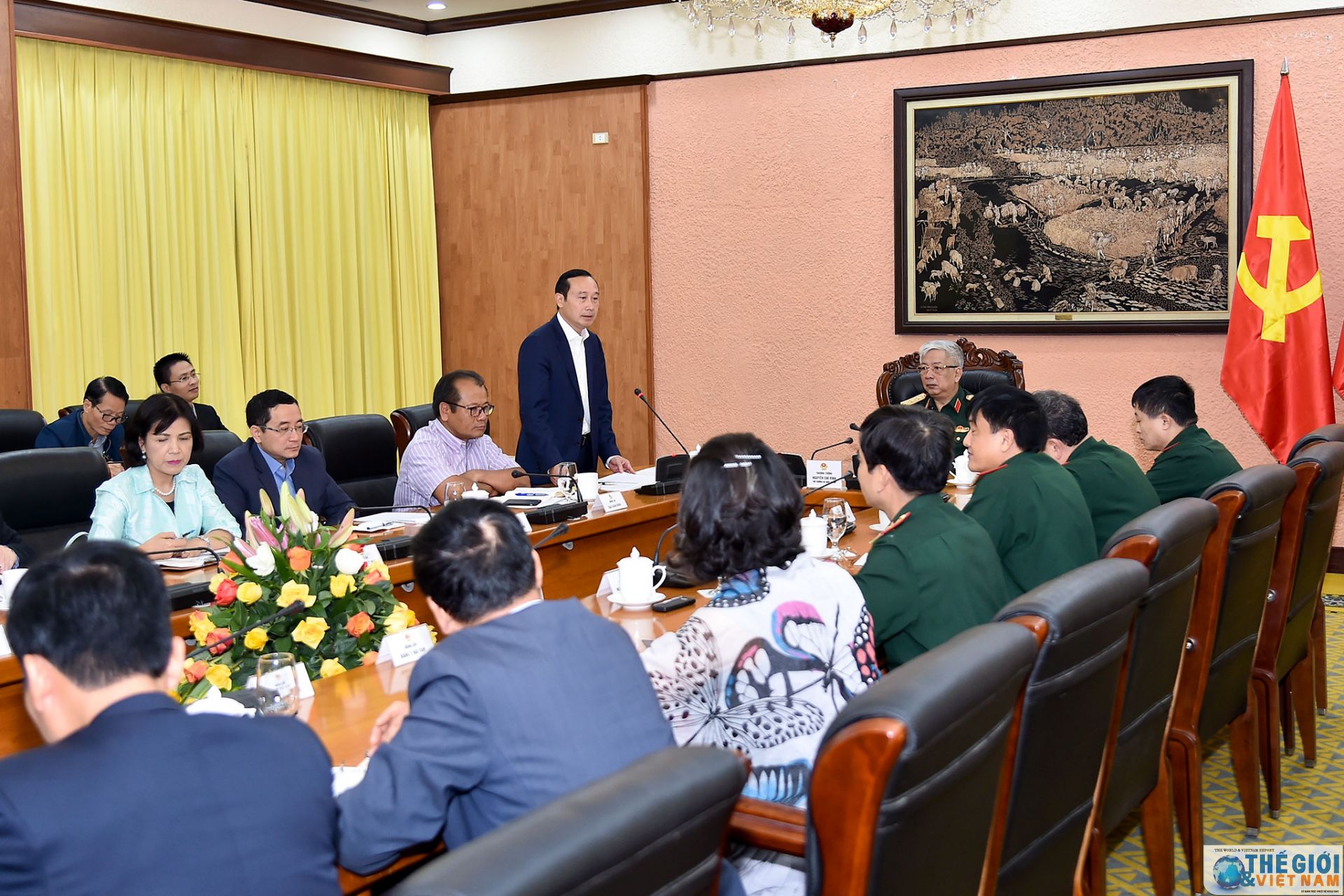 Bộ Quốc phòng và Bộ Ngoại giao phối hợp hiệu quả trong hoạt động đối ngoại bo quoc phong va bo ngoai giao phoi hop hieu qua trong hoat dong doi ngoai