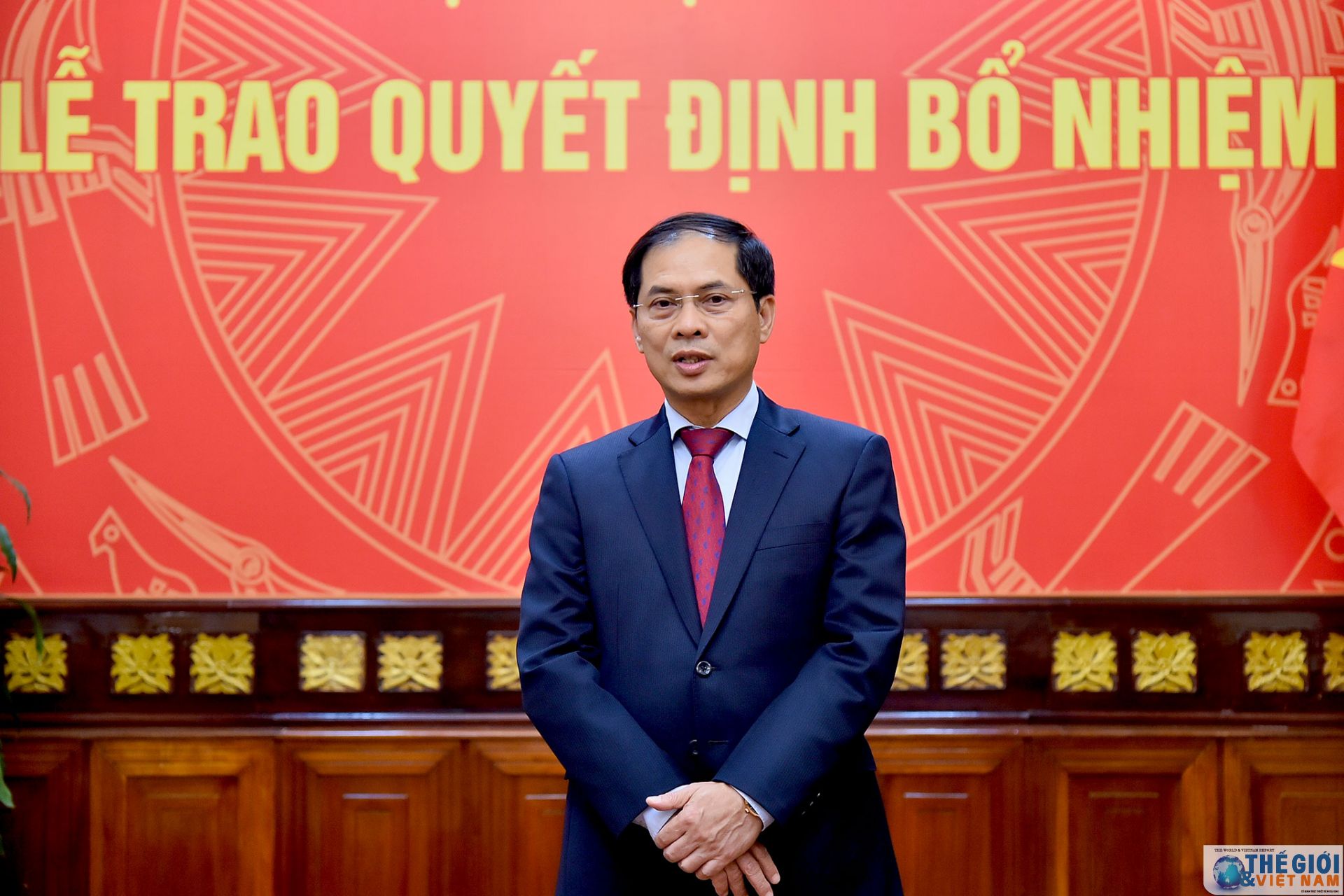 thu truong thuong truc bui thanh son trao quyet dinh phan cong cong tac