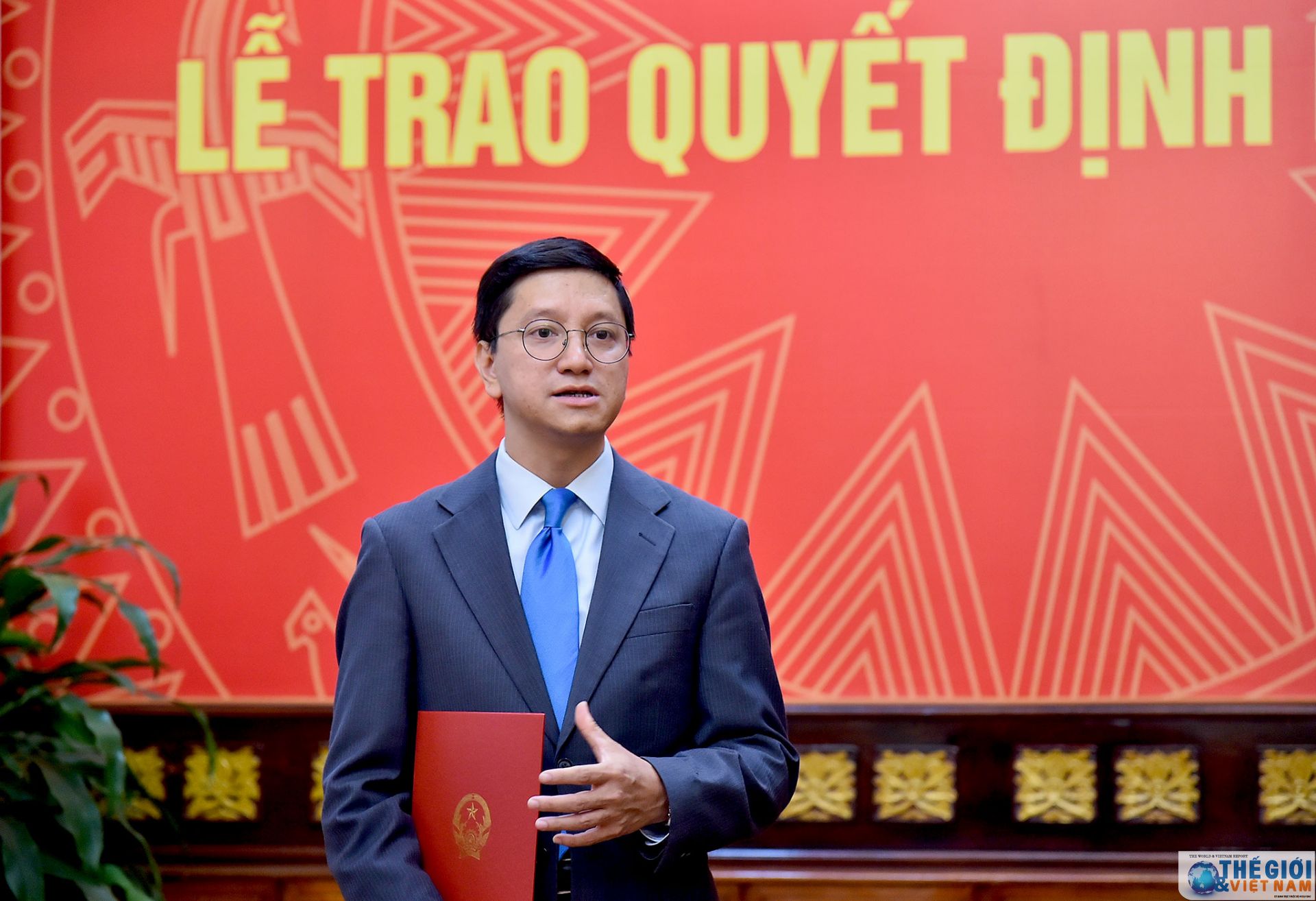 thu truong thuong truc bui thanh son trao quyet dinh phan cong cong tac