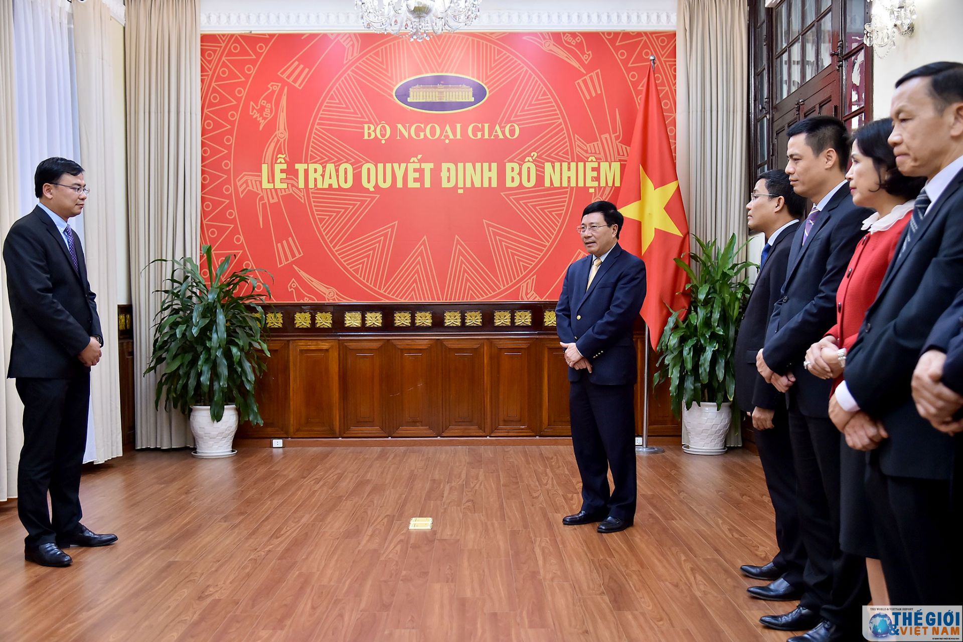 Bộ Ngoại giao trao quyết định bổ nhiệm Trợ lý Bộ trưởng cho ông Phạm Quang Hiệu bo ngoai giao trao quyet dinh bo nhiem tro ly bo truong cho ong pham quang hieu