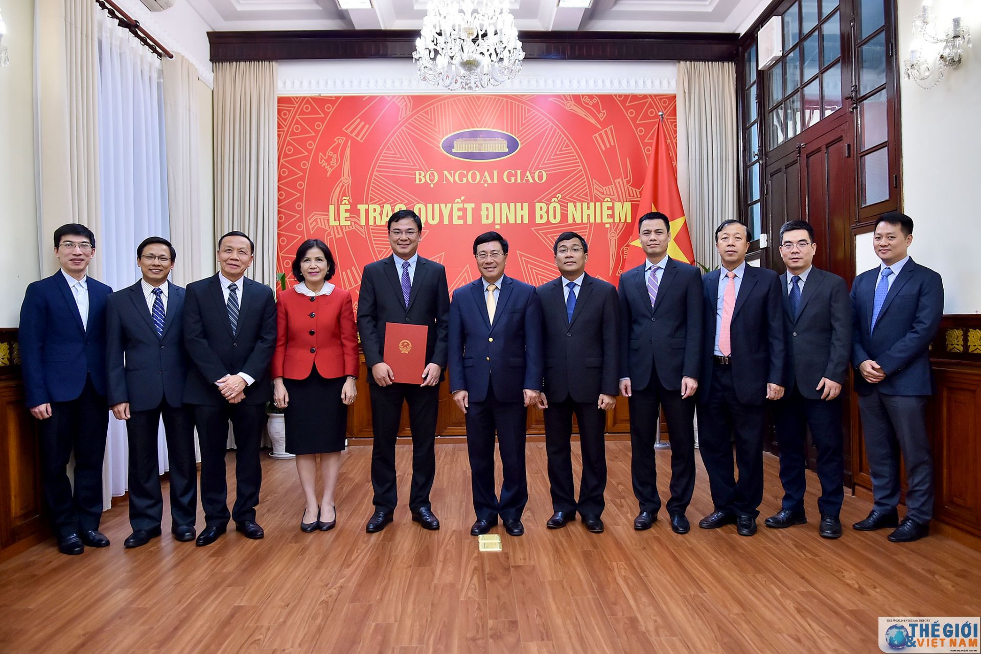 Bộ Ngoại giao trao quyết định bổ nhiệm Trợ lý Bộ trưởng cho ông Phạm Quang Hiệu bo ngoai giao trao quyet dinh bo nhiem tro ly bo truong cho ong pham quang hieu