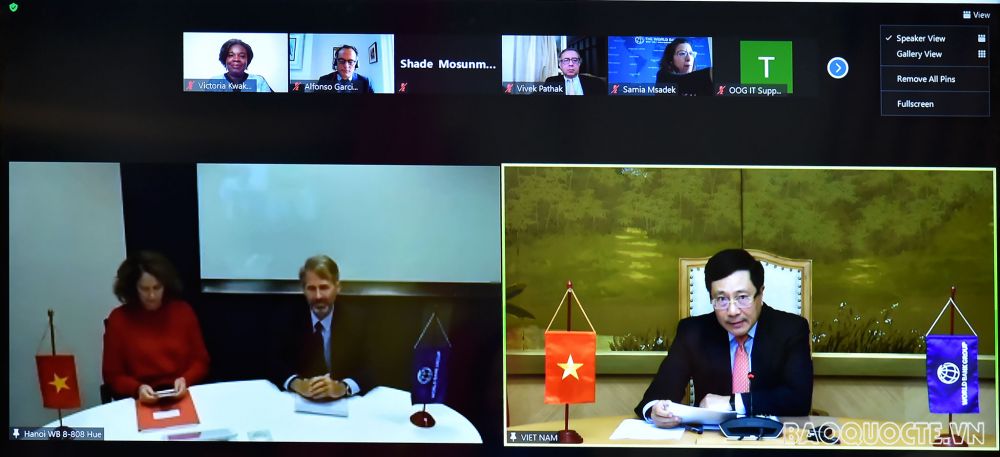 Việt Nam hoan nghênh WB hỗ trợ các quốc gia phòng chống dịch Covid-19