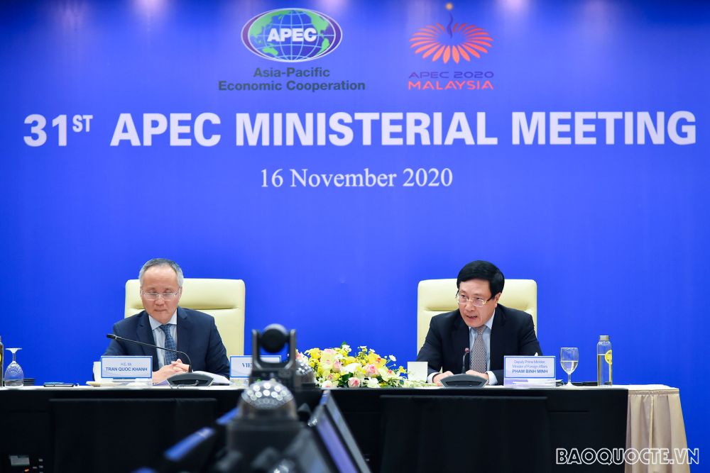 APEC quyết tâm đẩy mạnh liên kết kinh tế khu vực và phục hồi kinh tế bền vững