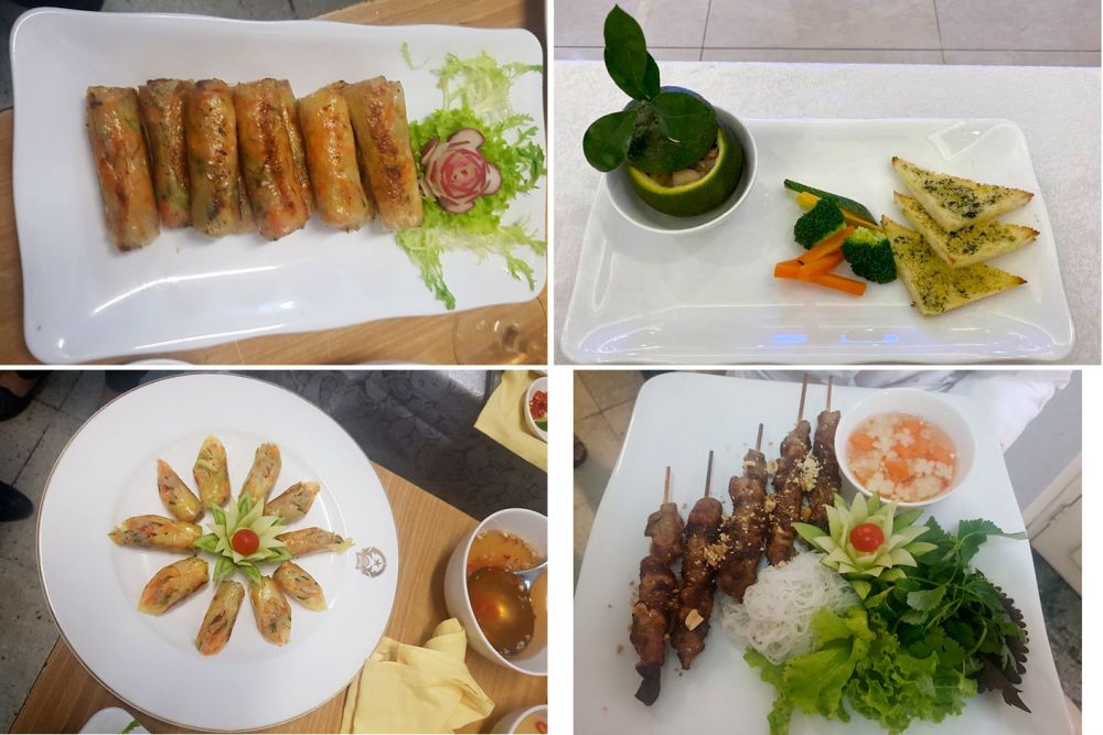 Kiểm tra sát hạch lớp bồi dưỡng nghiệp vụ nấu ăn chiêu đãi và lễ tân đối ngoại