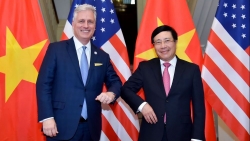 Phó Thủ tướng Phạm Bình Minh hội đàm với Cố vấn An ninh quốc gia Hoa Kỳ Robert O’Brien