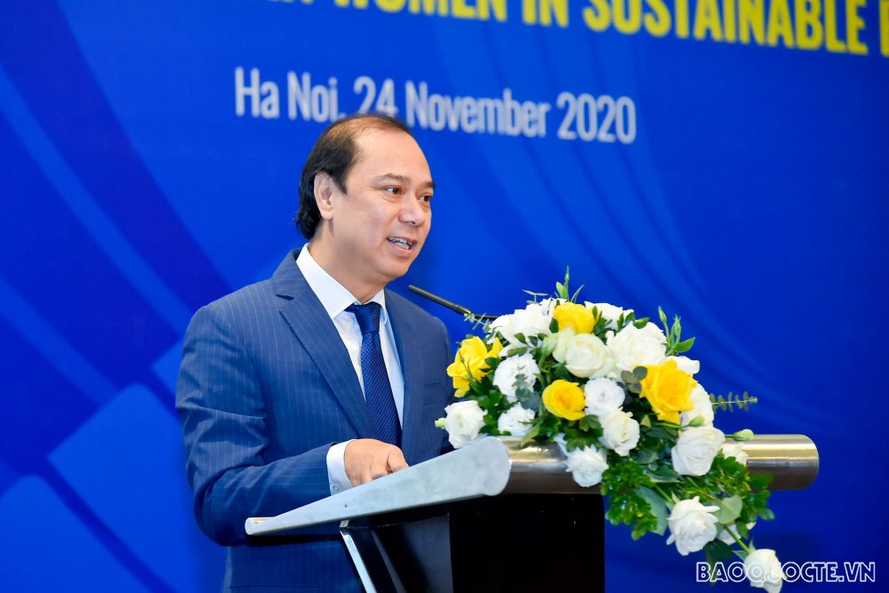 Thúc đẩy bình đẳng giới là một trong những ưu tiên hàng đầu của hợp tác ASEAN 2020 Thúc đẩy bình đẳng giới là một trong những ưu tiên hàng đầu của hợp tác ASEAN 2020