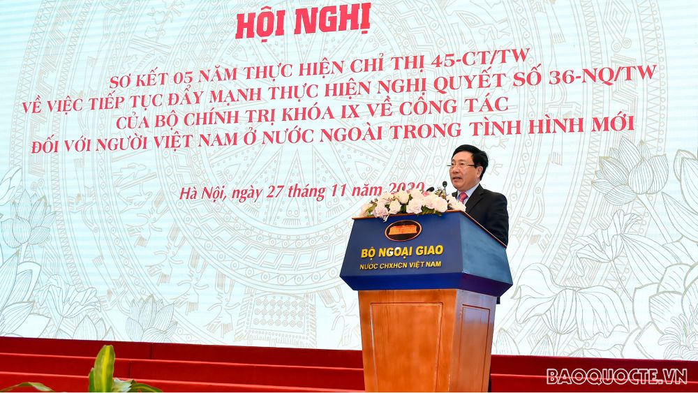 Phó Thủ tướng Phạm Bình Minh: Cập nhật để Chỉ thị 45 nhằm củng cố khối đại đoàn kết dân tộc