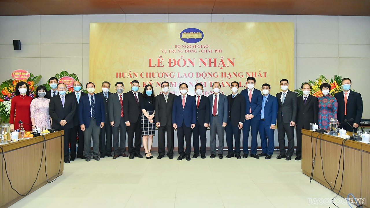 Vụ Trung Đông - châu Phi, Bộ Ngoại giao: 60 năm đoàn kết, chủ động, sáng tạo