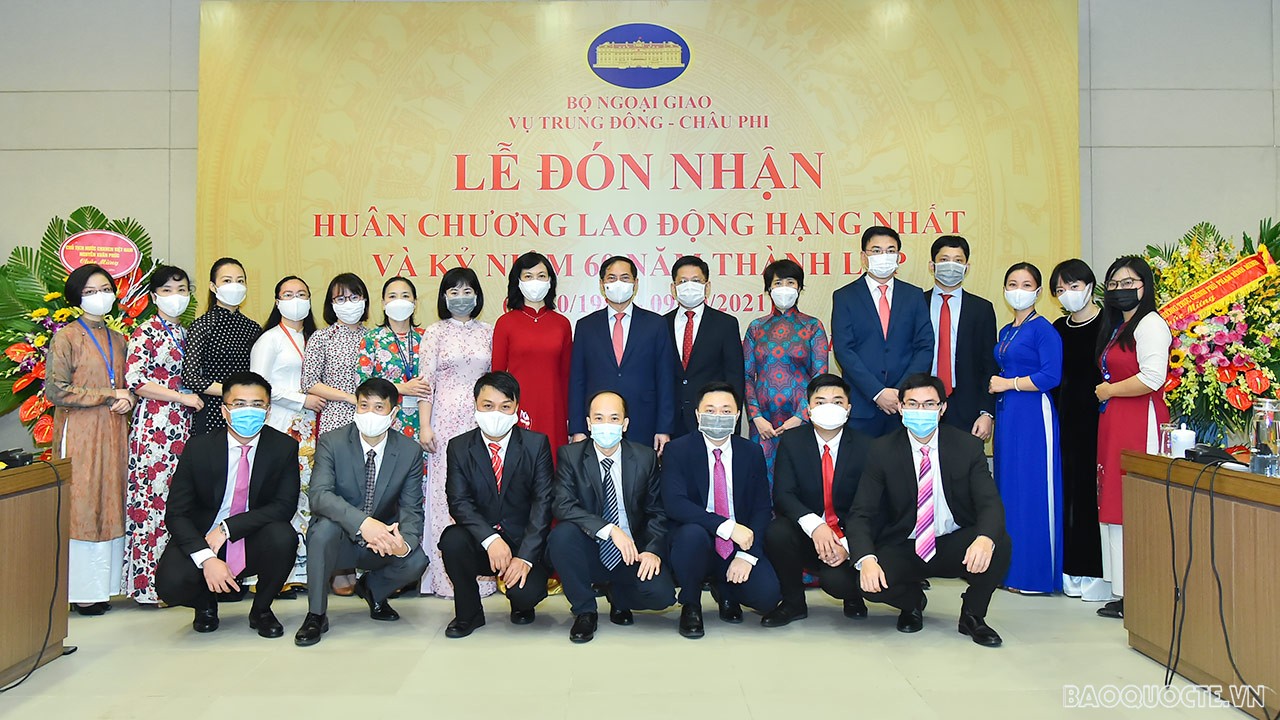 Vụ Trung Đông - châu Phi, Bộ Ngoại giao: 60 năm đoàn kết, chủ động, sáng tạo