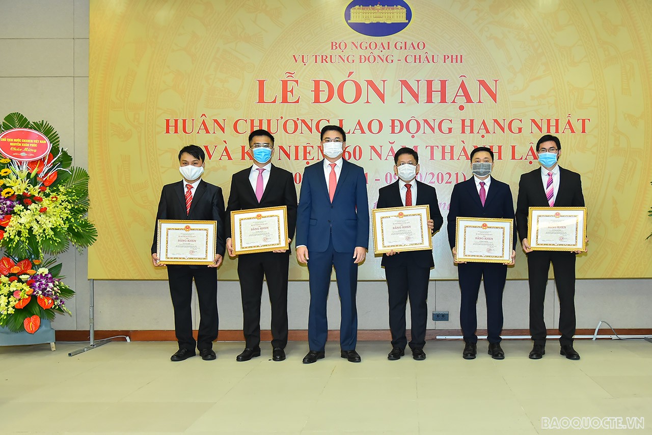 Vụ Trung Đông - châu Phi, Bộ Ngoại giao: 60 năm đoàn kết, chủ động, sáng tạo