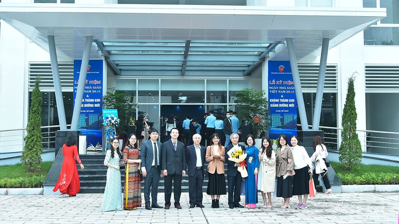 Học viện Ngoại giao khánh thành Tòa nhà Giảng đường mới dịp Ngày Nhà giáo Việt Nam 20/11