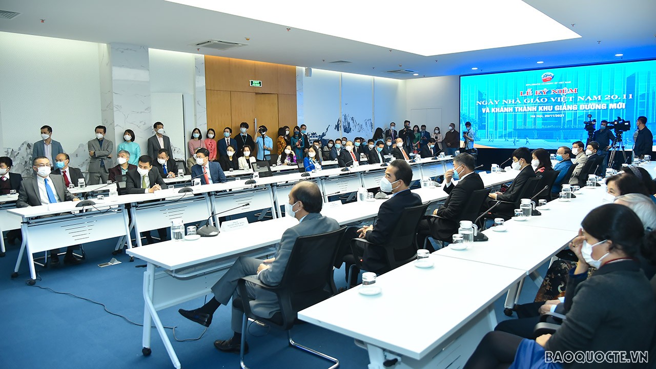 Học viện Ngoại giao khánh thành Tòa nhà Giảng đường mới dịp Ngày Nhà giáo Việt Nam 20/11