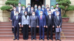 Đoàn Trưởng cơ quan đại diện Việt Nam ở nước ngoài nhiệm kỳ 2021-2024 làm việc tại Bộ Lao động-Thương binh và Xã hội