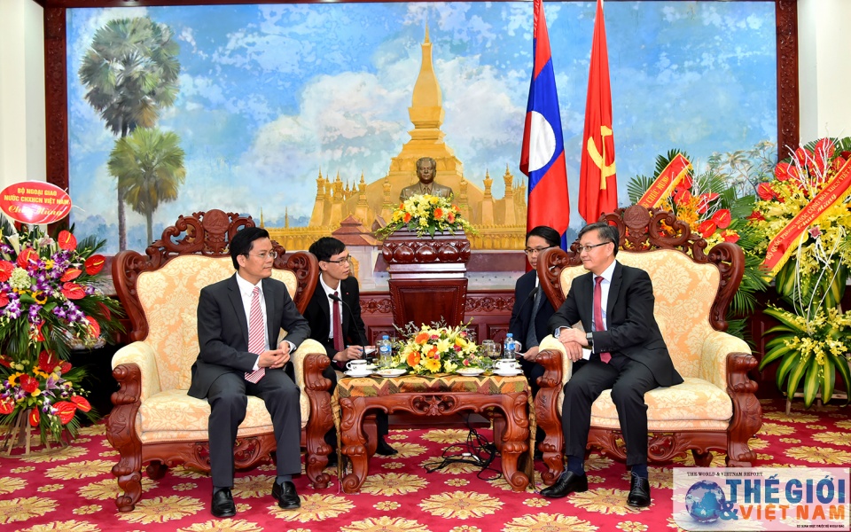 Bộ Ngoại giao chúc mừng Quốc khánh Lào bo ngoai giao chuc mung quoc khanh lao