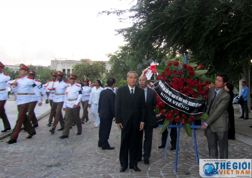 ky niem khong the nao quen voi lanh tu fidel castro