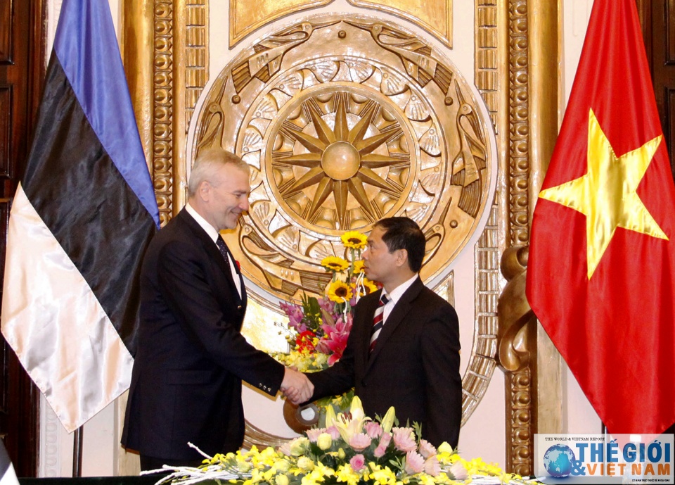 Tham vấn chính trị giữa Việt Nam và Estonia tham van chinh tri giua viet nam va estonia