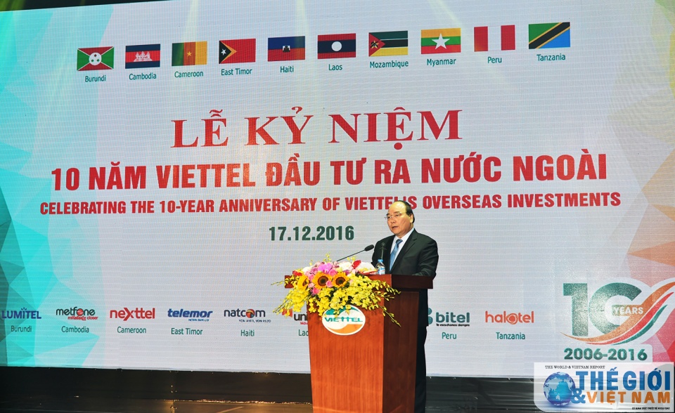 10 nam dau tu ra nuoc ngoai viettel co 10 thi truong va lot vao top 30 toan cau