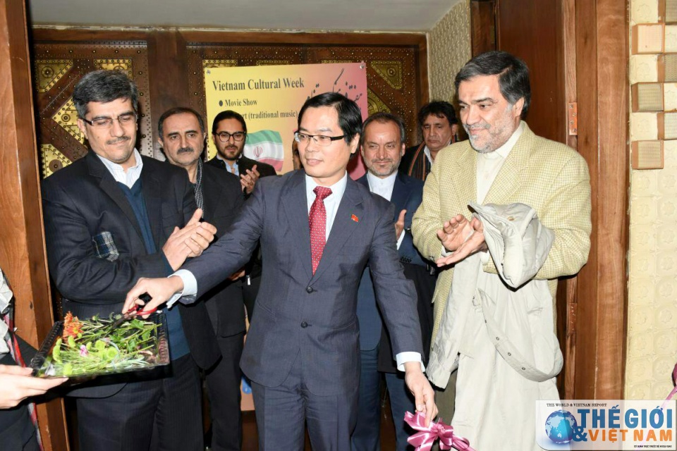 khai mac tuan van hoa viet nam o tehran