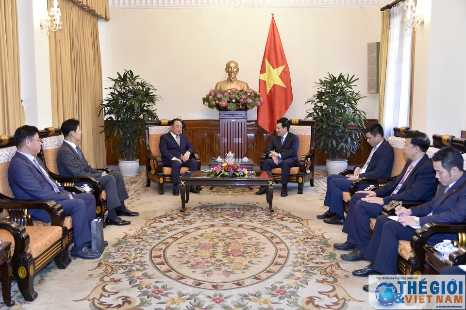 Đề nghị Tập đoàn Taekwang mở rộng đầu tư với công nghệ tiên tiến vào Việt Nam de nghi tap doan taekwang mo rong dau tu tai viet nam