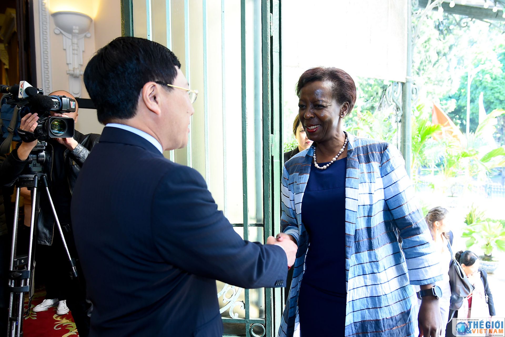 pho thu tuong pham binh minh don hoi dam voi tong thu ky to chuc quoc te phap ngu