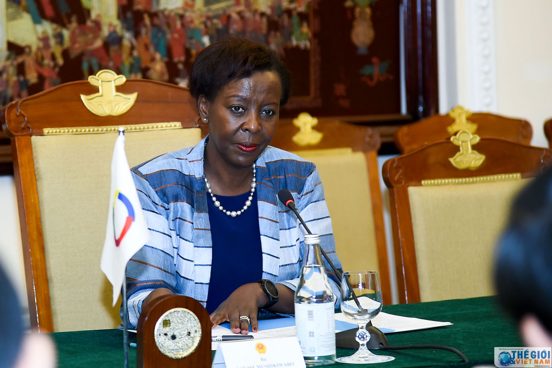 pho thu tuong pham binh minh don hoi dam voi tong thu ky to chuc quoc te phap ngu