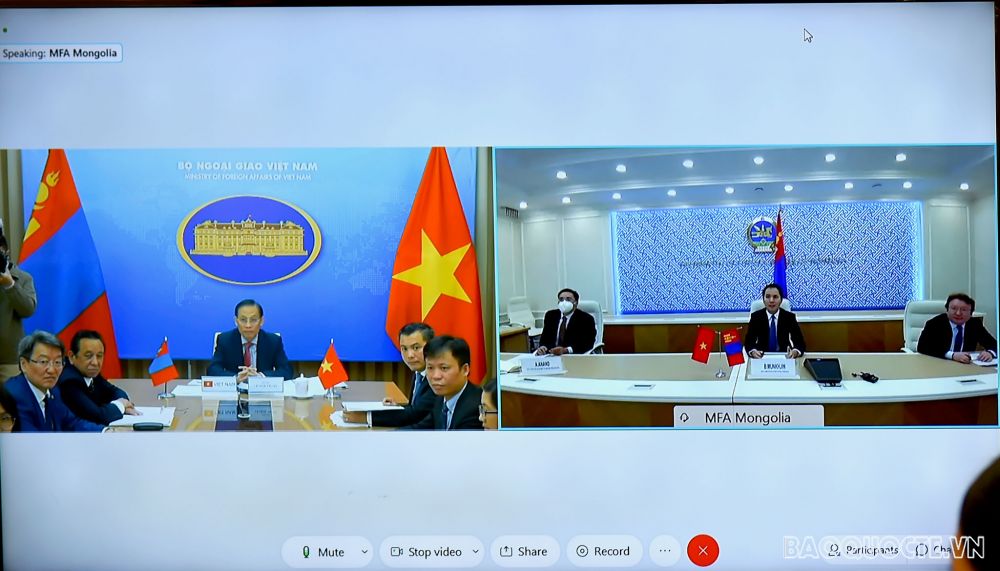 Tham khảo Chính trị cấp Thứ trưởng Ngoại giao Việt Nam-Mông Cổ lần thứ 9