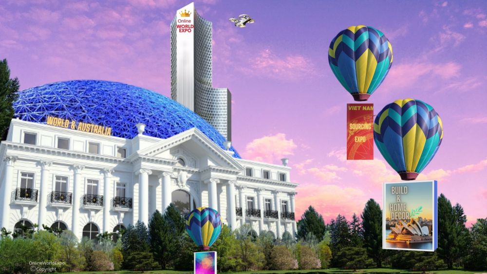 Triển lãm Quốc tế trực tuyến Nguồn hàng Việt Nam tại Australia. (Ảnh: Thương vụ Việt Nam tại Australia)