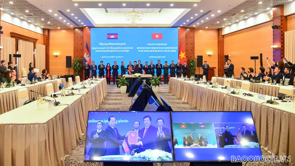 Thắng lợi lớn của Việt Nam-Campuchia trong tiến trình hơn 36 năm giải quyết biên giới đất liền