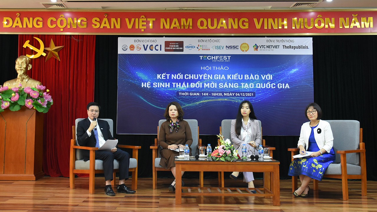 Hội thảo 'Kết nối chuyên gia kiều bào với hệ sinh thái đổi mới sáng tạo quốc gia'
