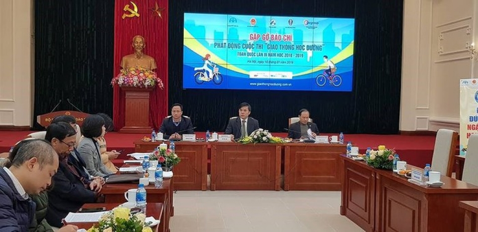 phat dong cuoc thi giao thong hoc duong danh cho hoc sinh