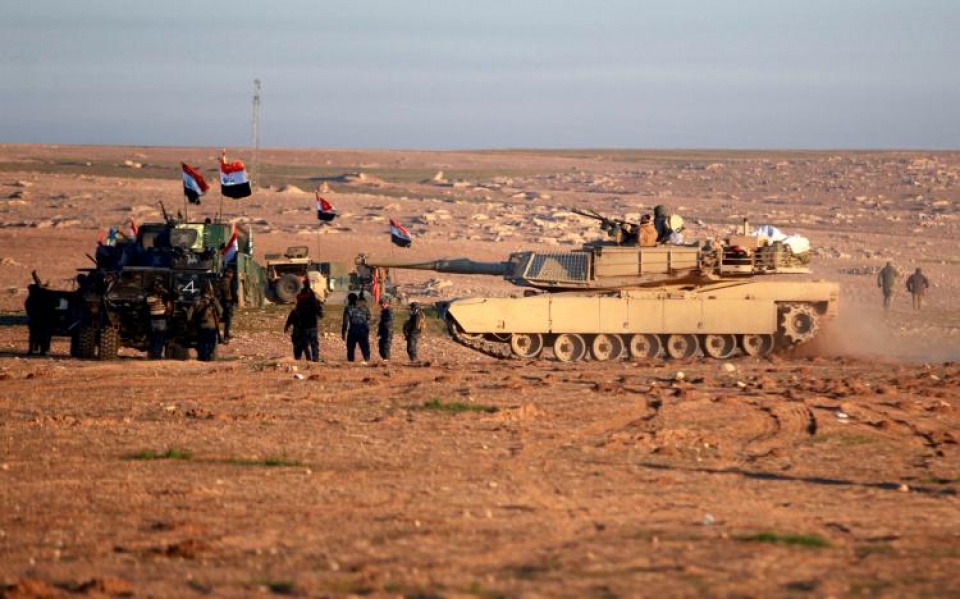 iraq trien khai chien dich gianh lai phia tay mosul